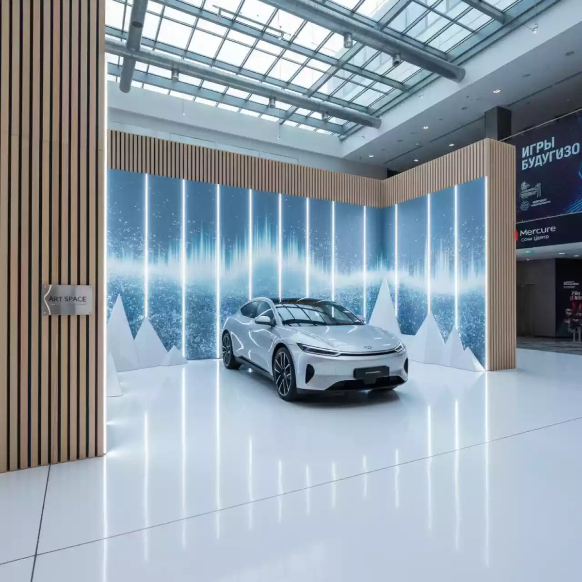 Аренда Фотозона для автосалона в Mercure Сочи Центр — ART SPACE