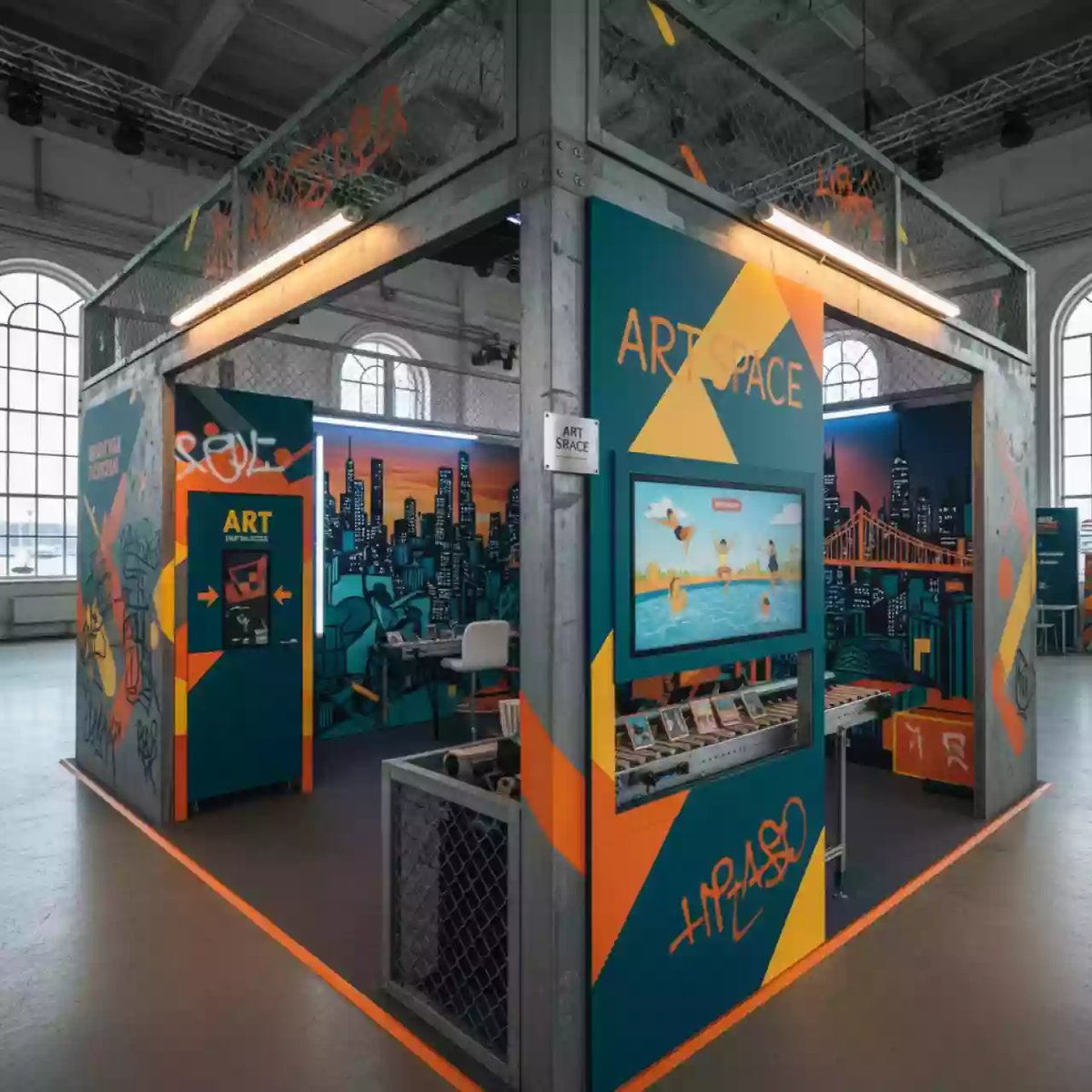 Аренда Фотозона флипбук в зале «Чайка» (Морпорт) — ART SPACE