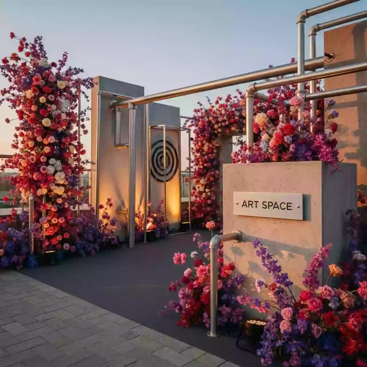 Аренда Фотозона Flowers в Sport Inn Hotel & Wellness — ART SPACE