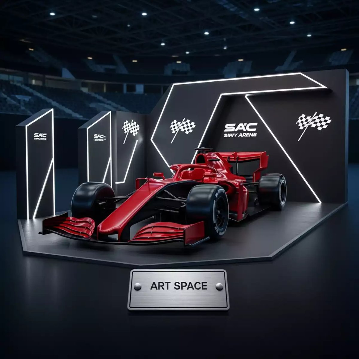 Аренда Фотозона Формула 1 в Сириус Арене — ART SPACE