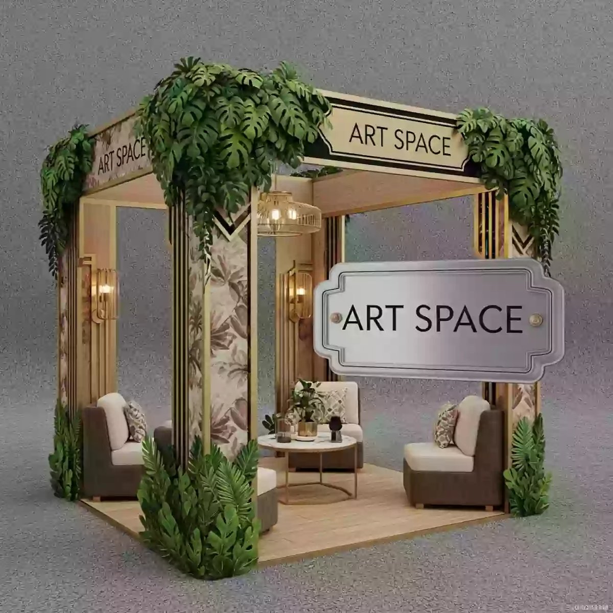 Аренда Фотозона гавайская в Университете «Сириус» — ART SPACE