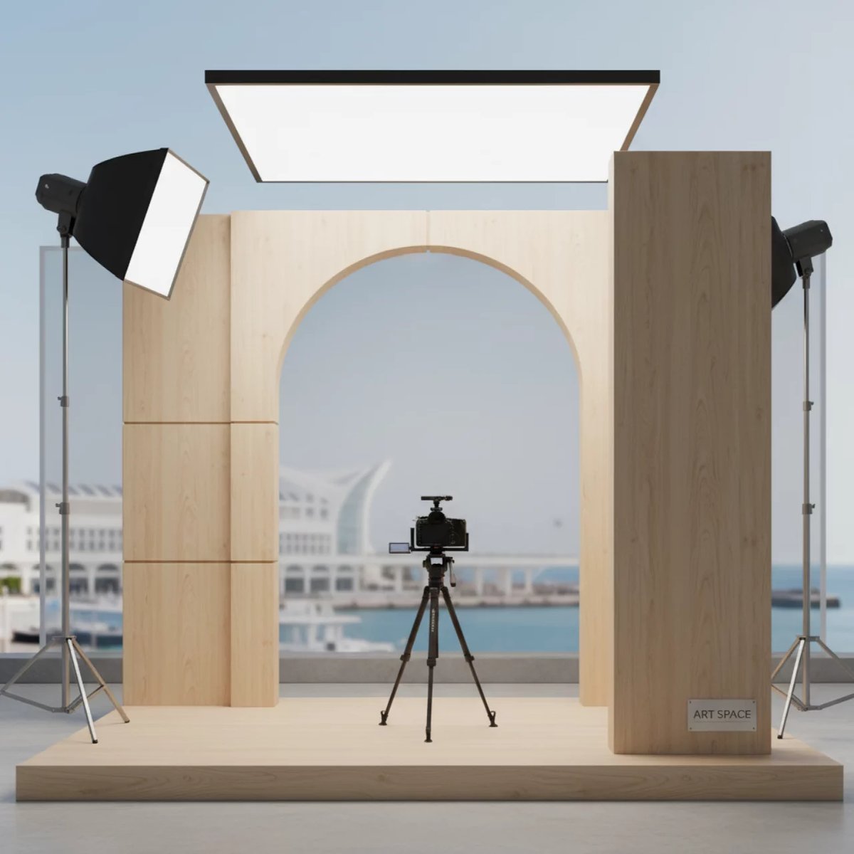 Аренда Фотозона Клипмейкер на территории Морпорта Сочи — ART SPACE