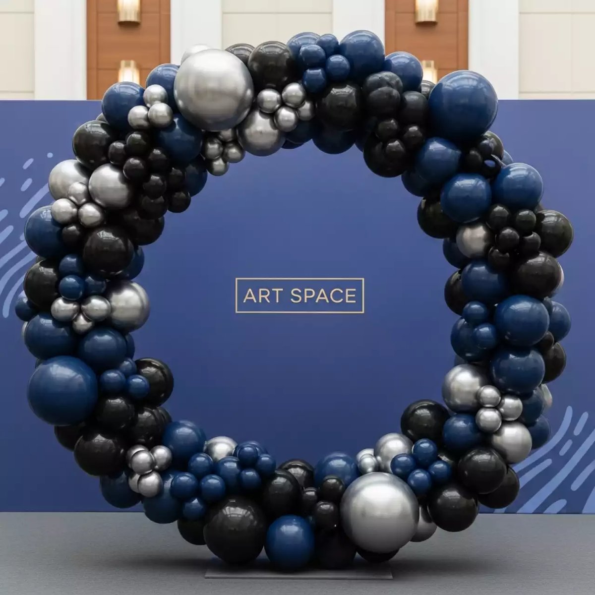 Аренда Фотозона круглая из шаров TikTok в Гранд Отель Сочи — ART SPACE