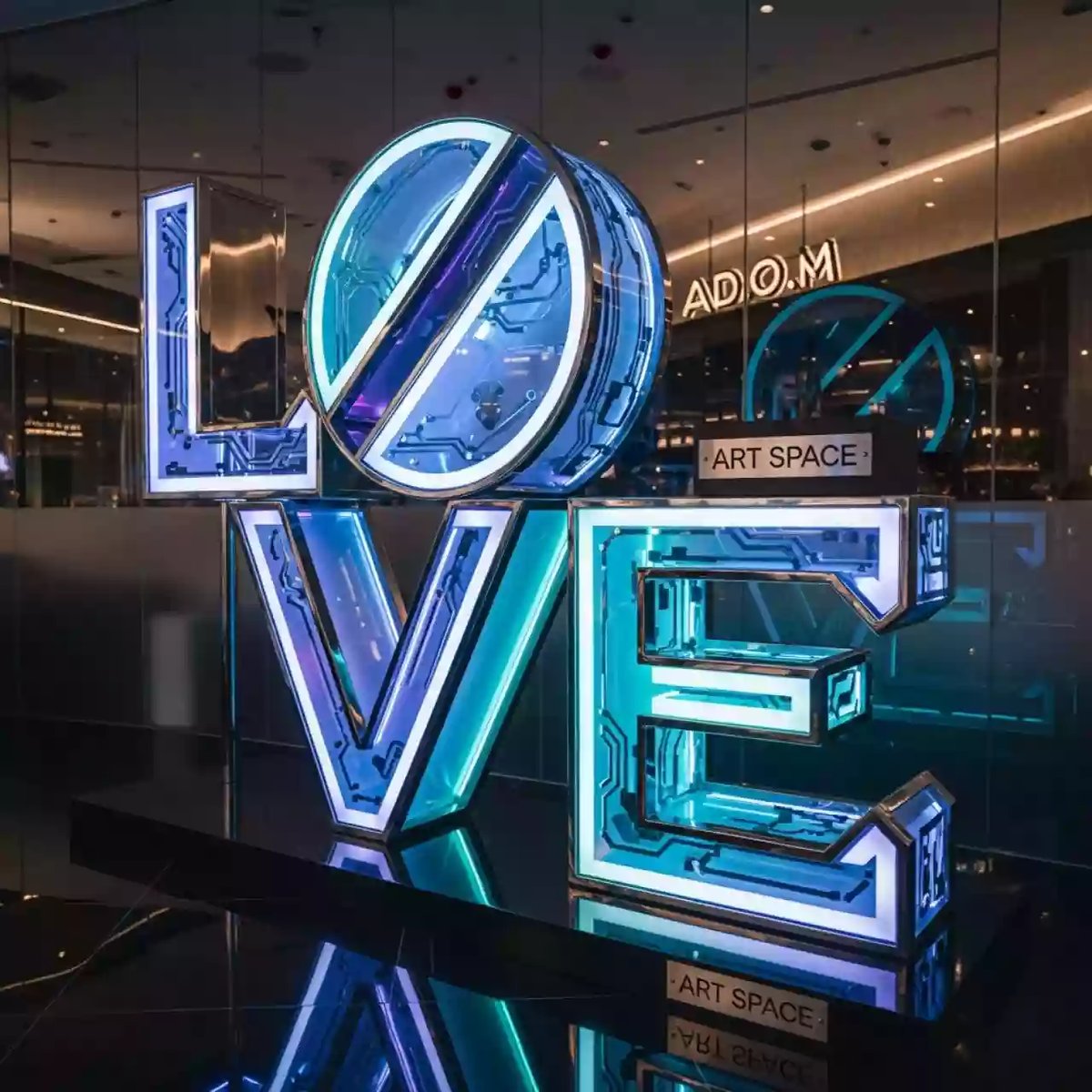 Аренда Фотозона Любовь в ресторане «D.O.M» — ART SPACE