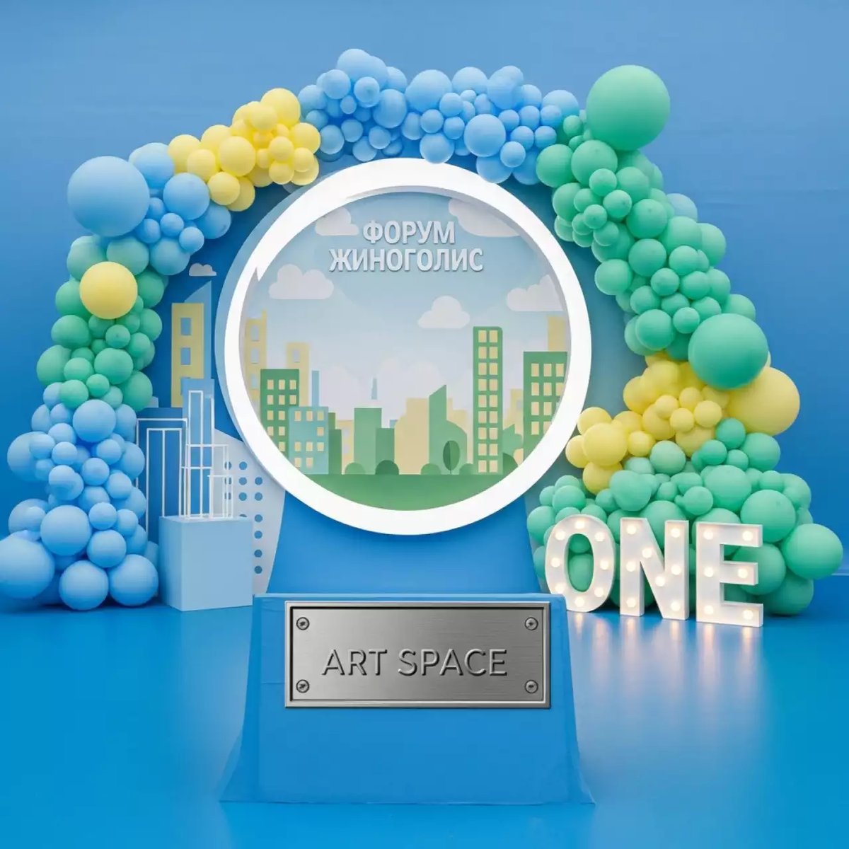 Аренда Фотозона мальчику на 1 год в этно-парке «Моя Россия» — ART SPACE