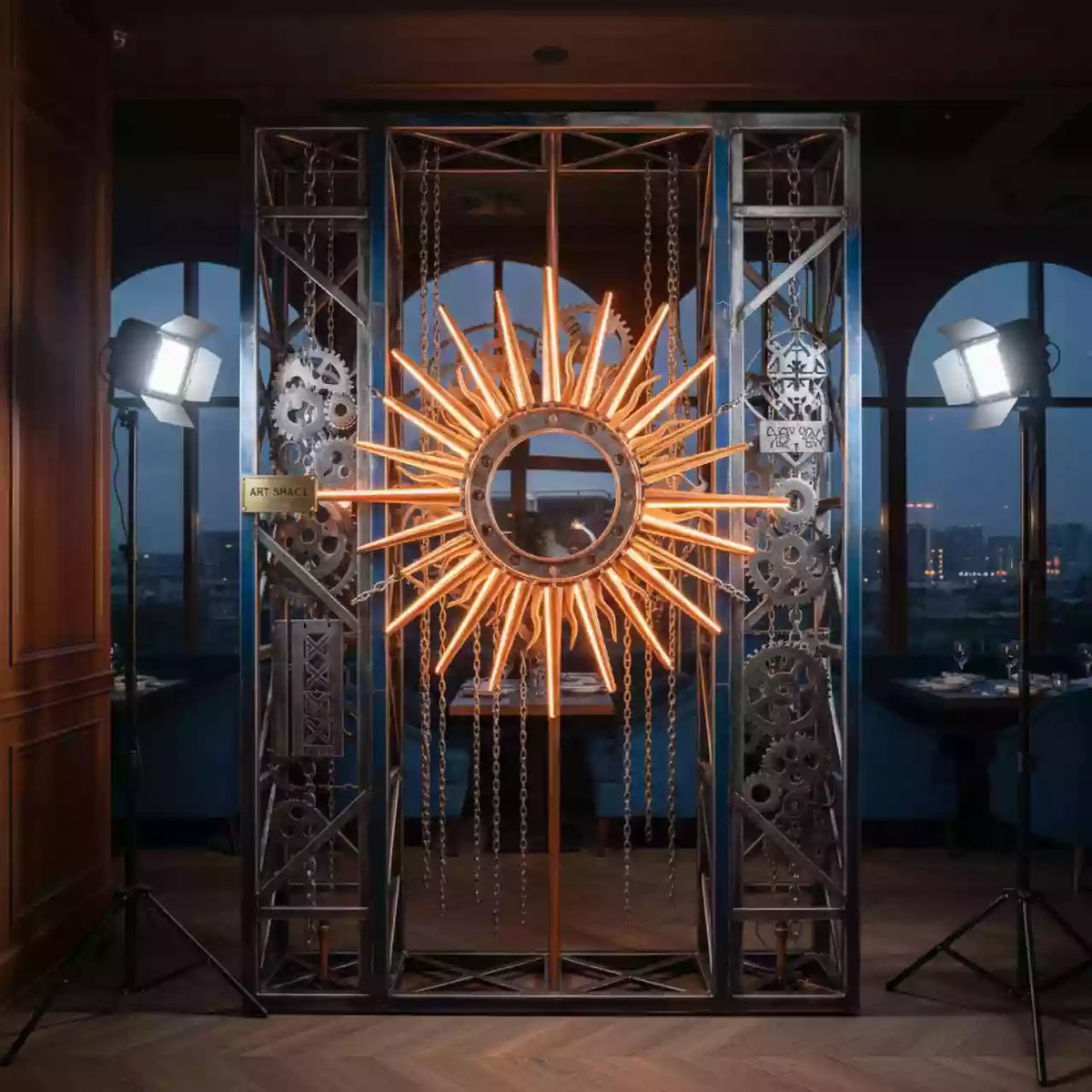 Аренда Фотозона Масленица в Сириусе в ресторане «Баран-Рапан» — ART SPACE