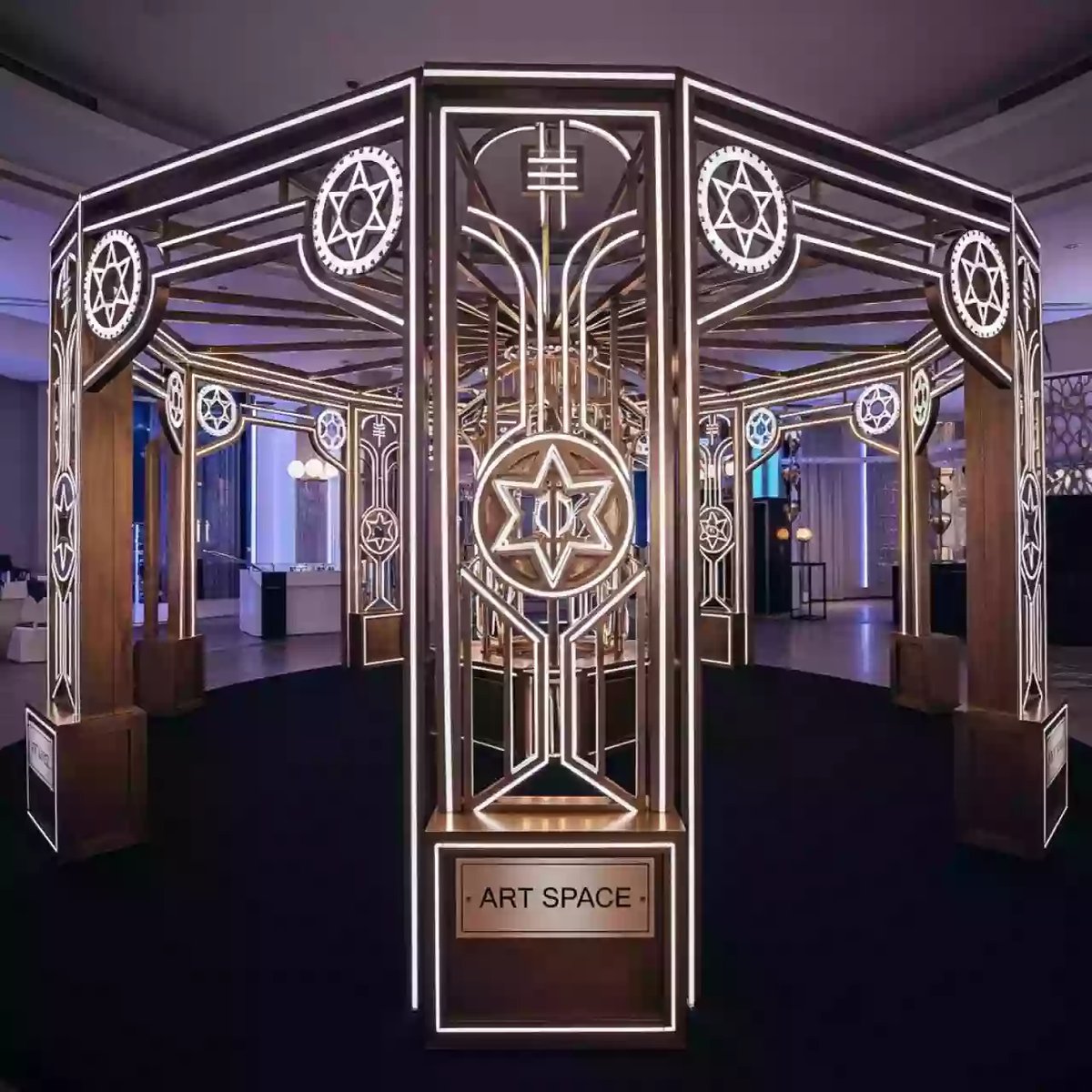 Аренда Фотозона Металлургия в Radisson Blu Resort & Congress Centre — ART SPACE