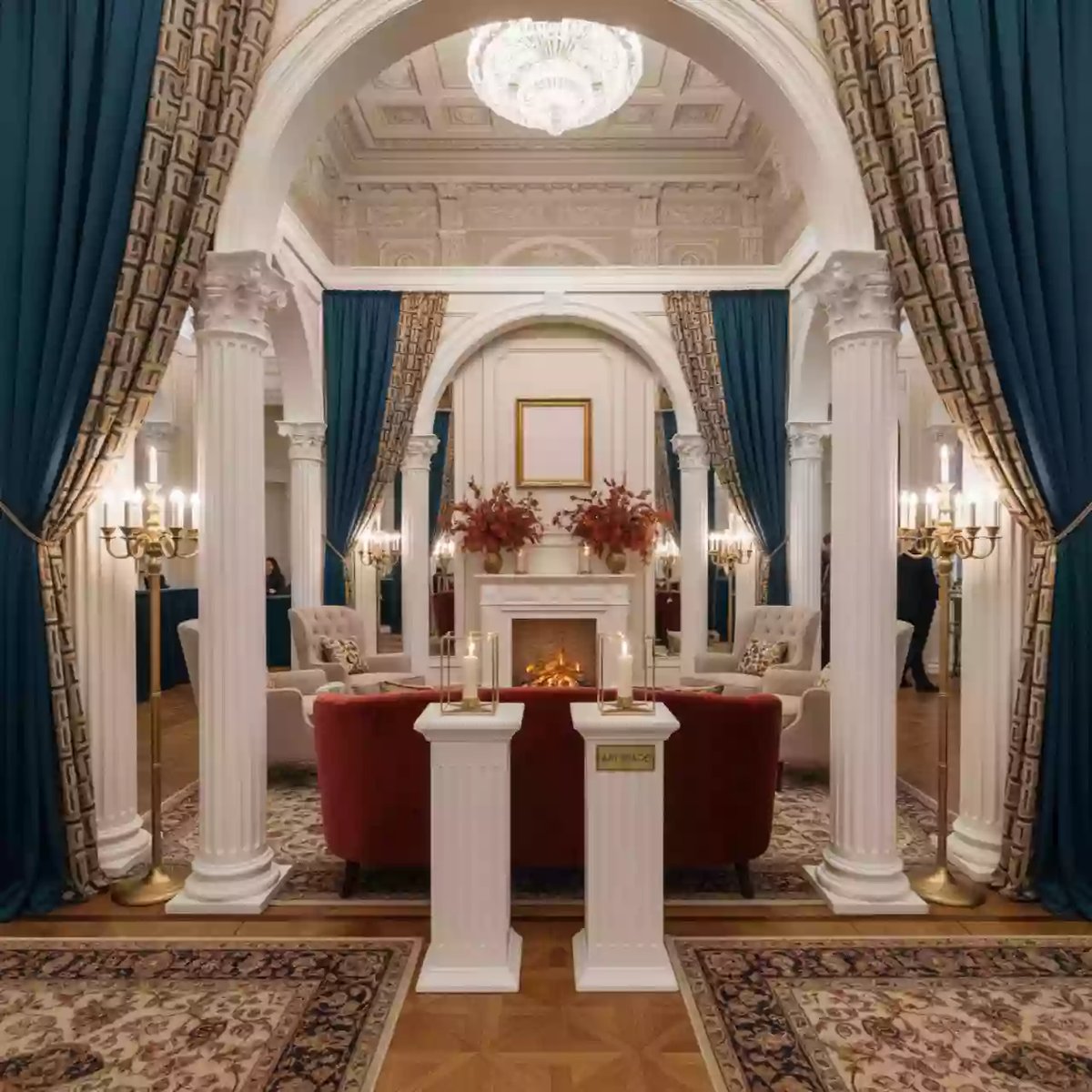 Аренда Фотозона не стой на холоде в Boutique Hotel PORTUM 1905 — ART SPACE