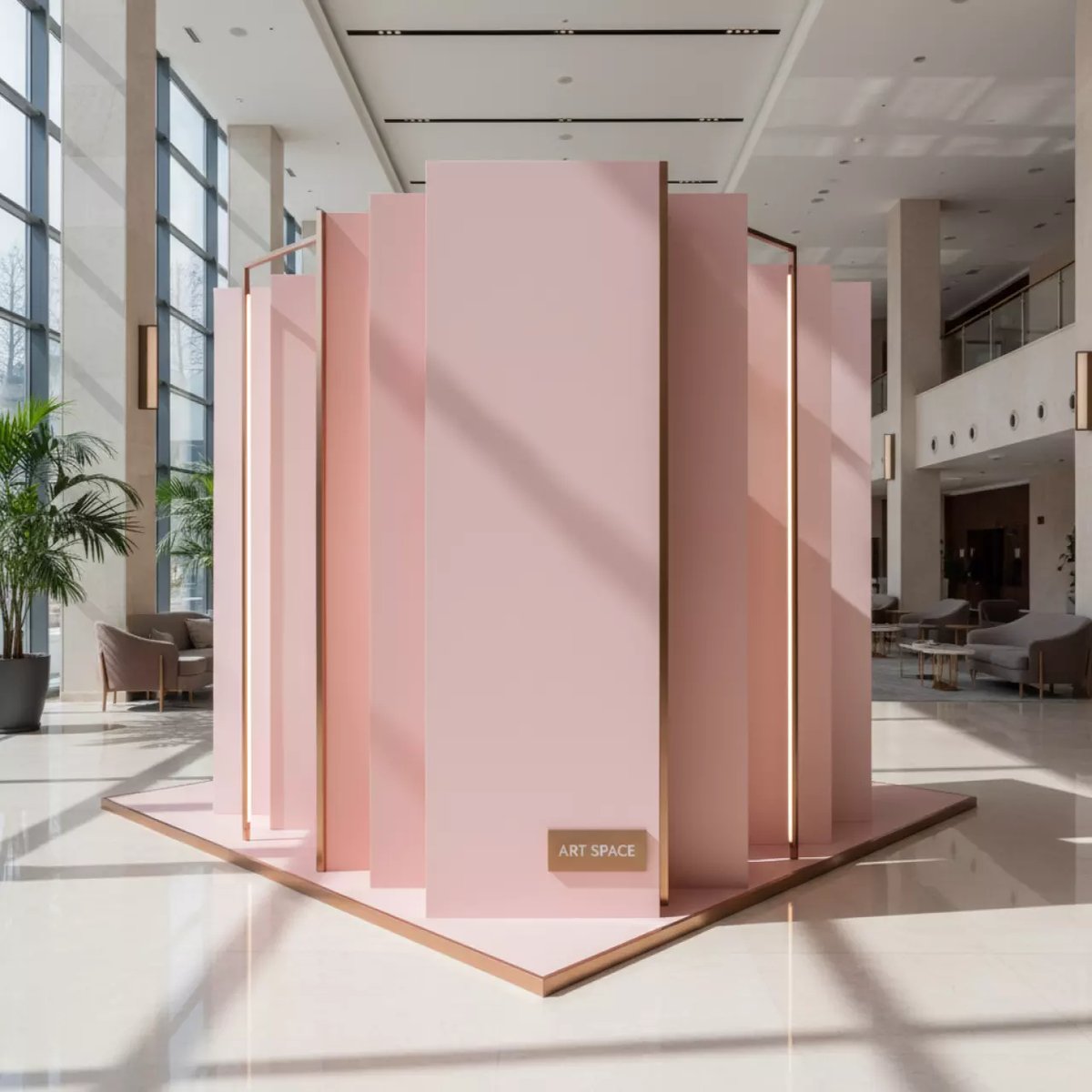 Аренда Фотозона New Year Pink в Сочи Парк Отеле — ART SPACE