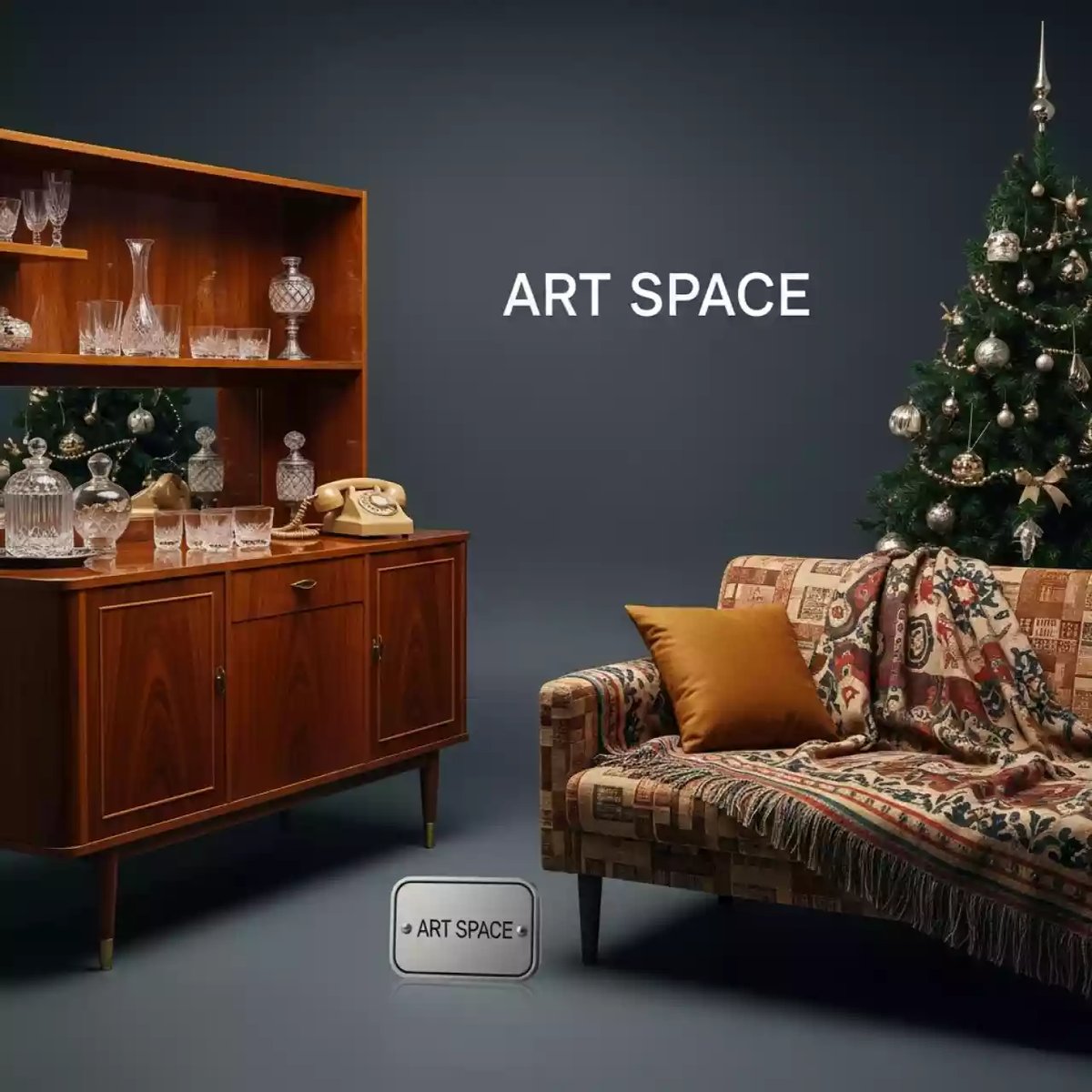 Аренда Фотозона новогодняя "Сказка" в стиле квартиры Нади Шевелевой в отеле «Звездный» — ART SPACE