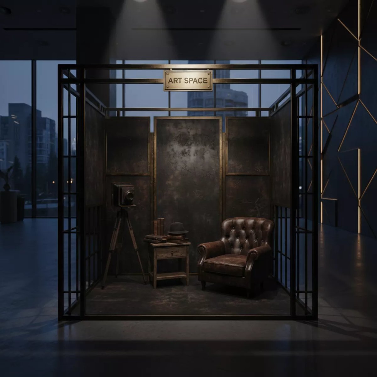 Аренда Фотозона "Нуар" в Mantera Supreme — ART SPACE