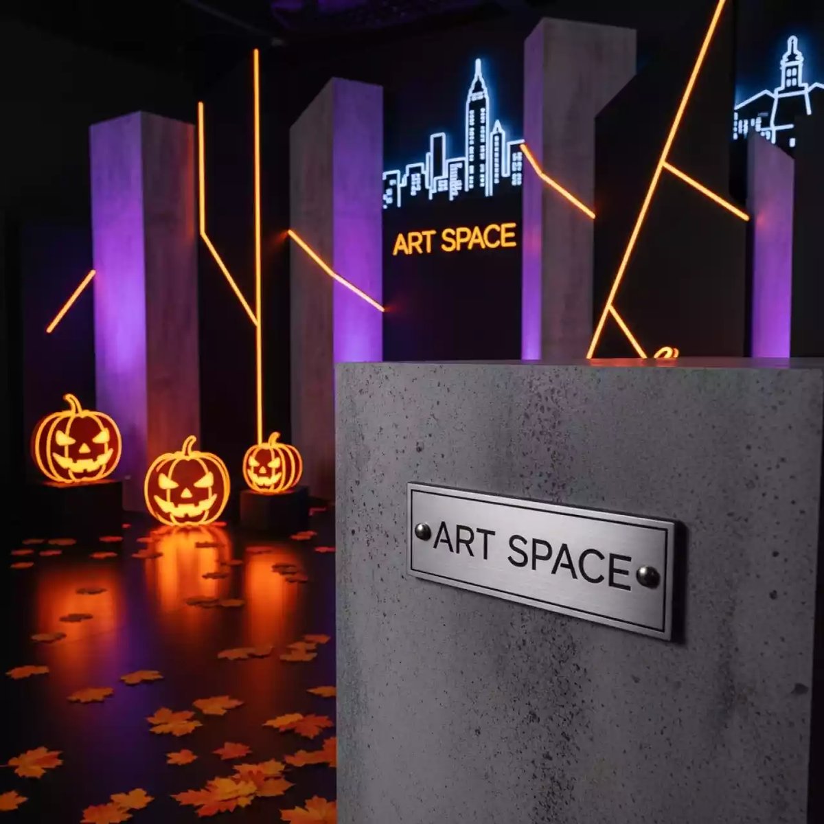 Аренда Фотозона осенняя "Хэллоуин" в комплексе «Дагомыс» — ART SPACE