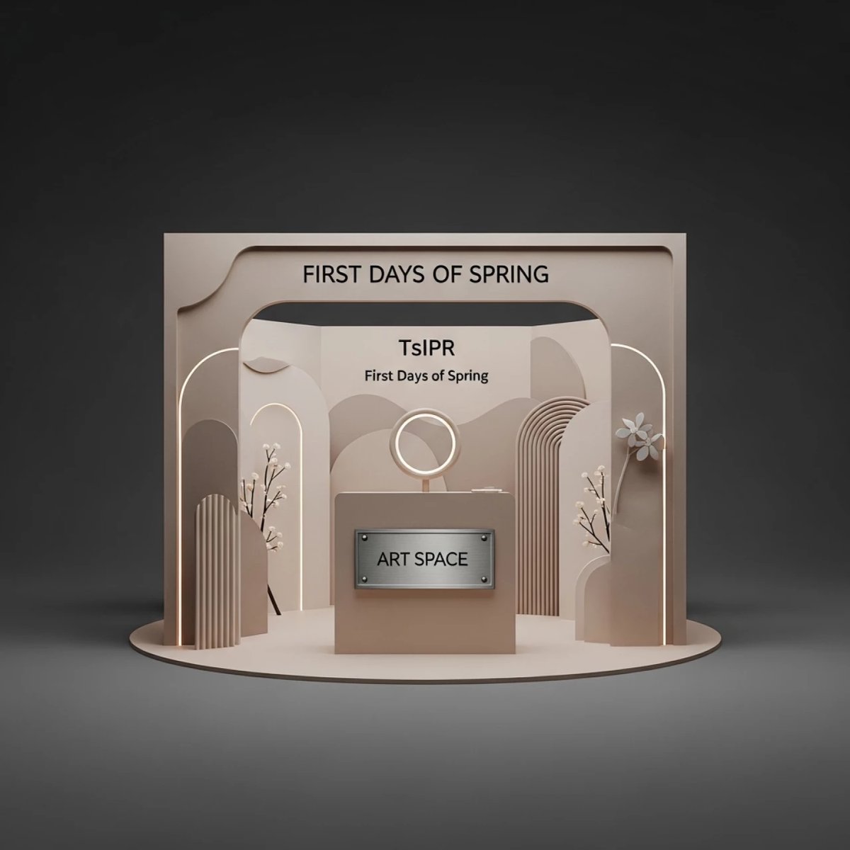 Аренда Фотозона Первые дни весны в Green Flow Hotel — ART SPACE