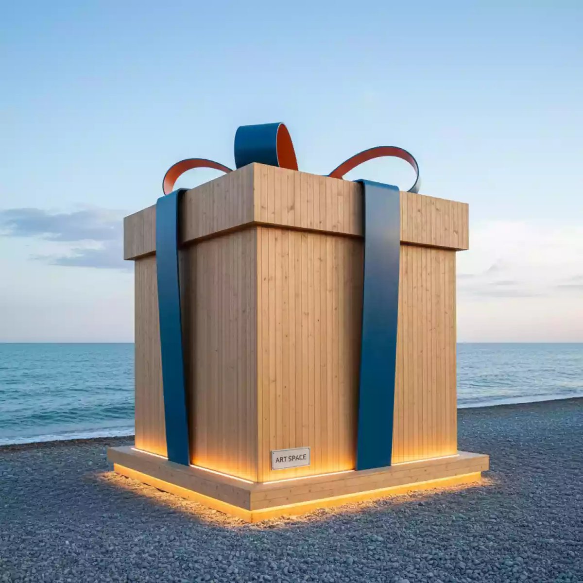 Аренда Фотозона подарок на пляже «Маяк» — ART SPACE