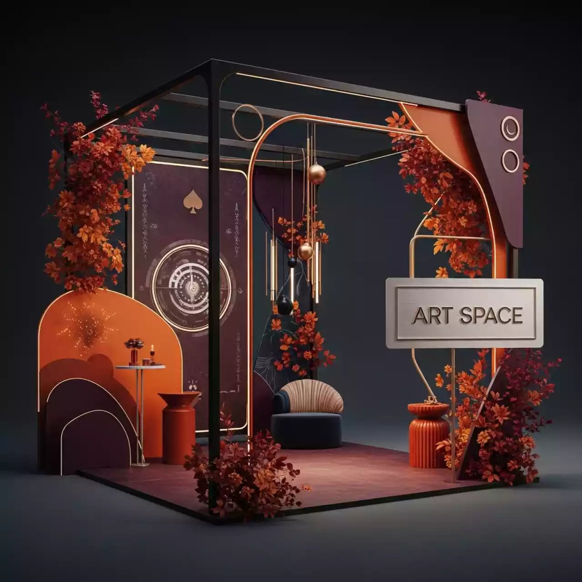 Аренда Фотозона "Повешенный" в Sochi Marriott Krasnaya Polyana — ART SPACE