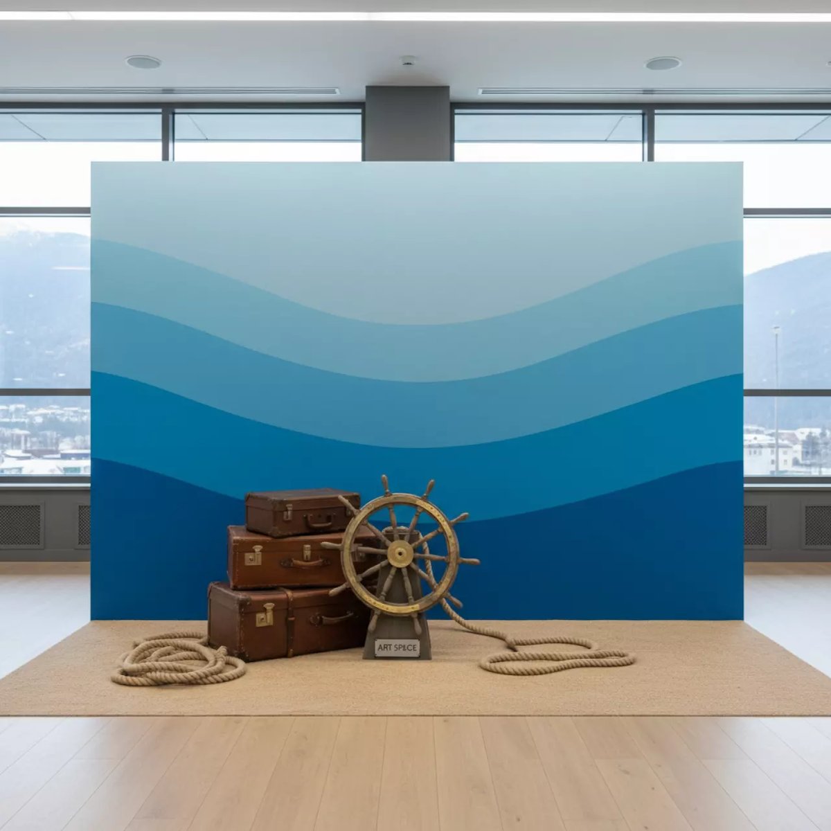 Аренда Фотозона путешествие по волнам на курорте «Газпром» (Альпика) — ART SPACE