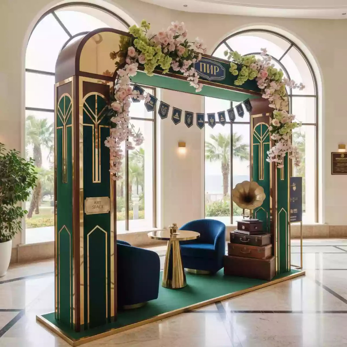 Аренда Фотозона ретро в Хосте в санатории «Сочи» — ART SPACE