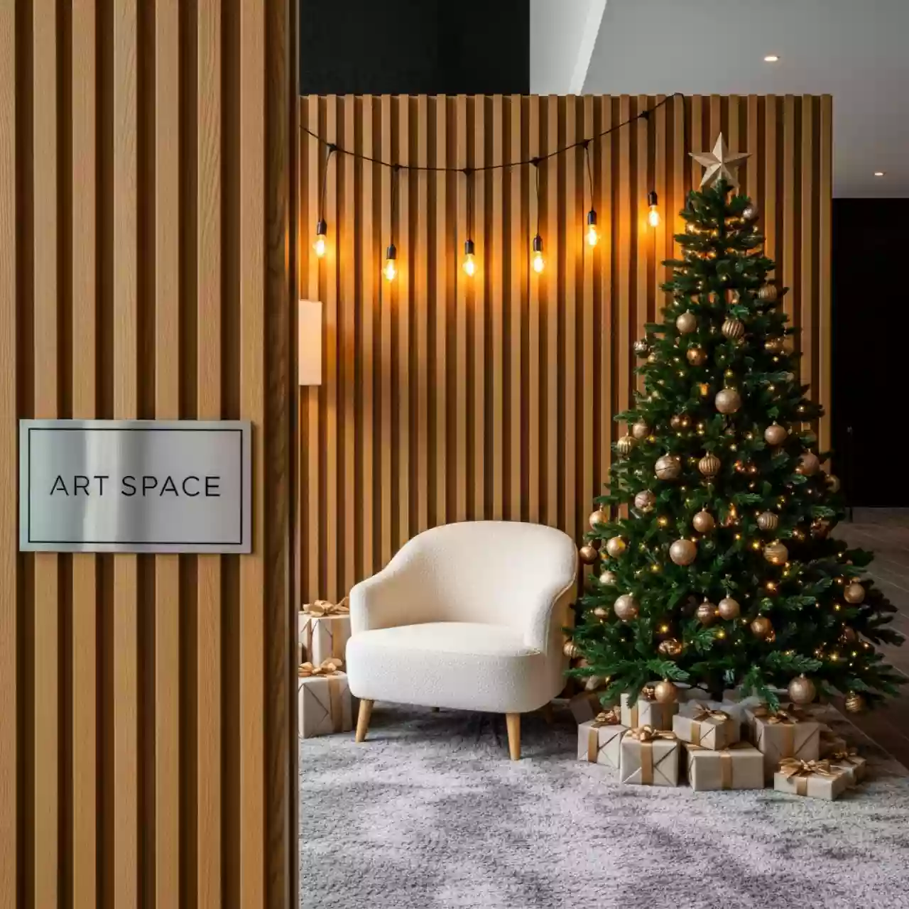 Аренда Фотозона рождественский вечер в отеле Hyatt Regency Sochi — ART SPACE
