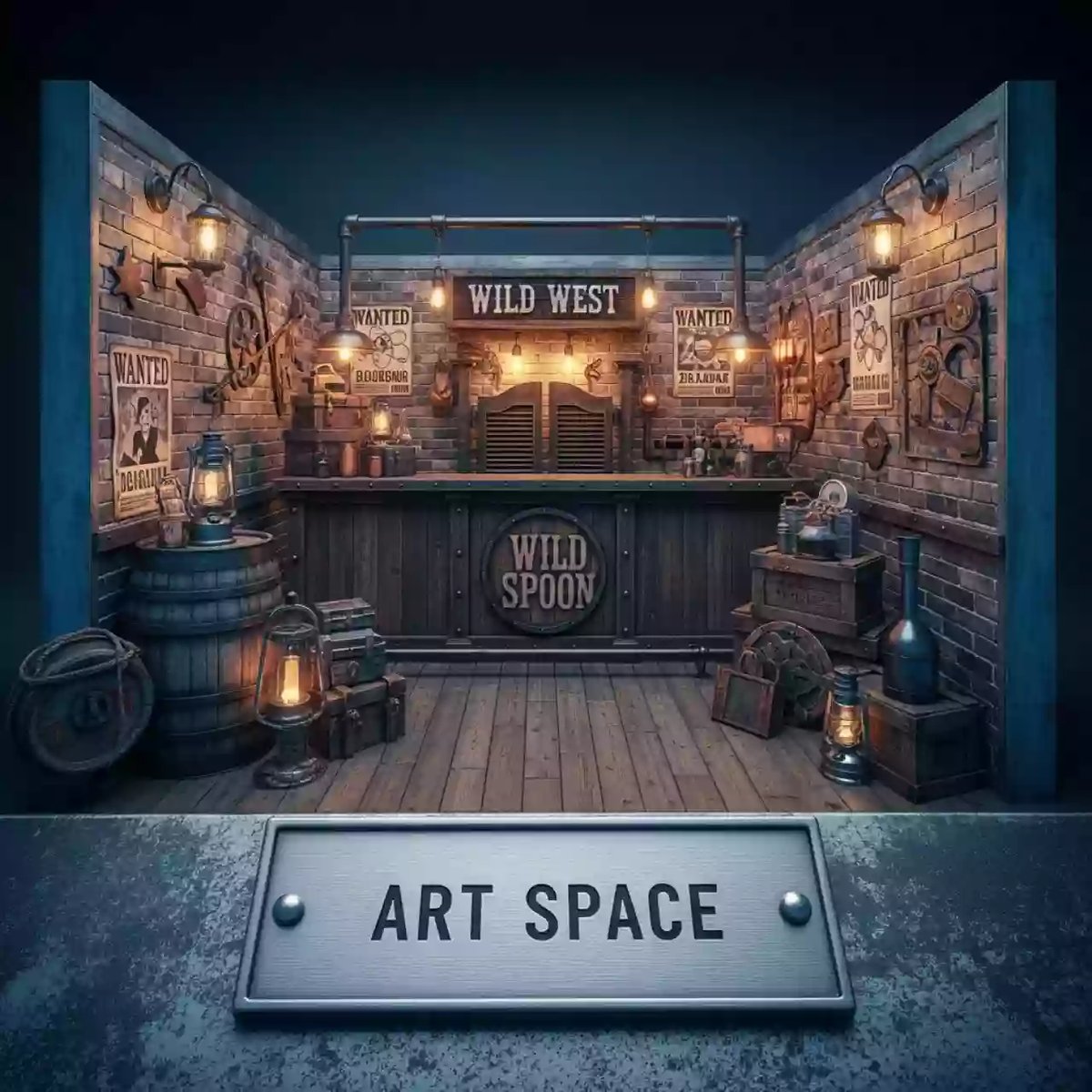 Аренда Фотозона салун "Дикий Запад" в Skypark Sochi — ART SPACE