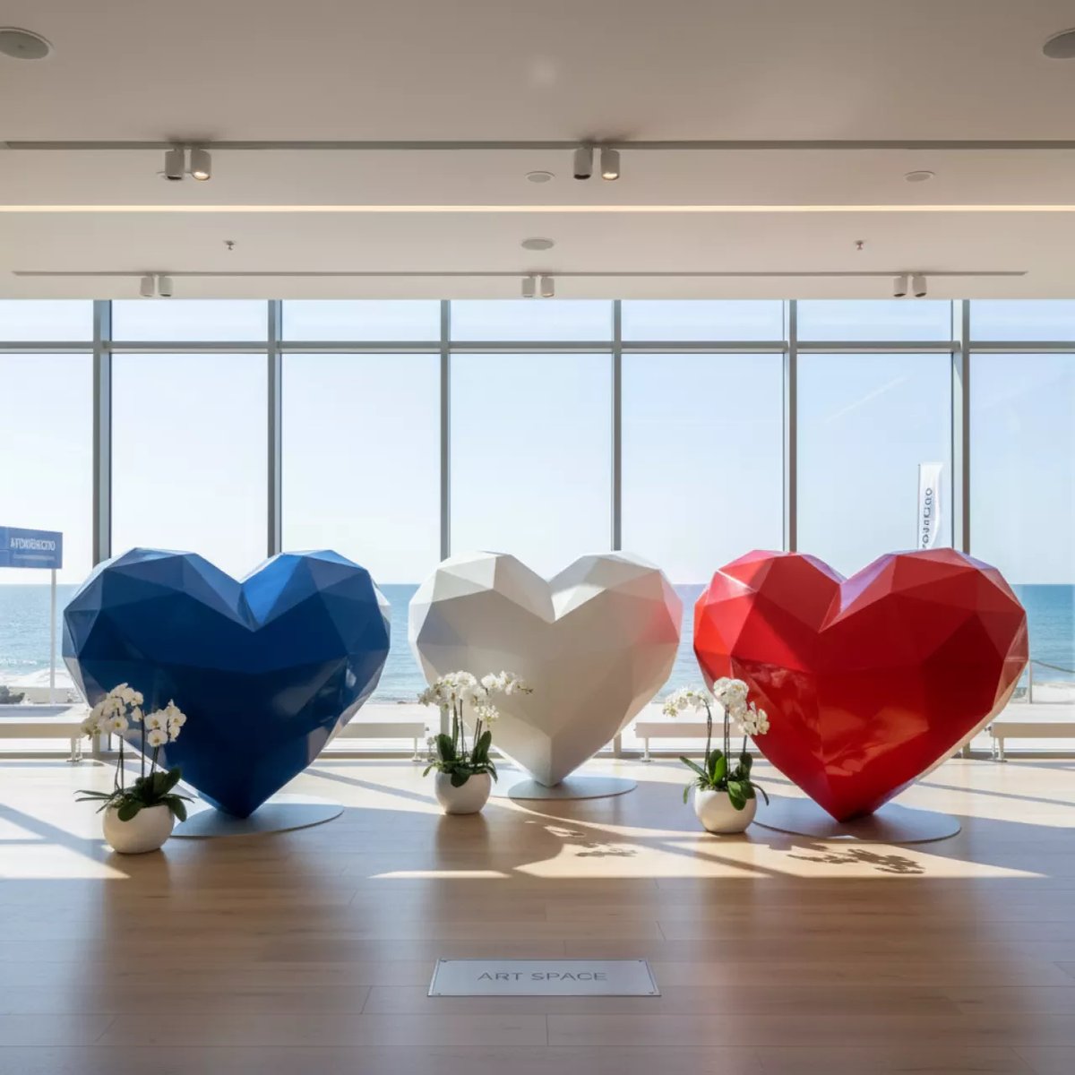 Аренда Фотозона сердечки в пляжном клубе Del Mar — ART SPACE