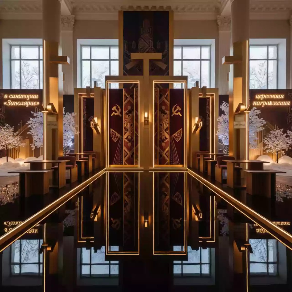 Аренда Фотозона СССР Lux в санатории «Заполярье» — ART SPACE