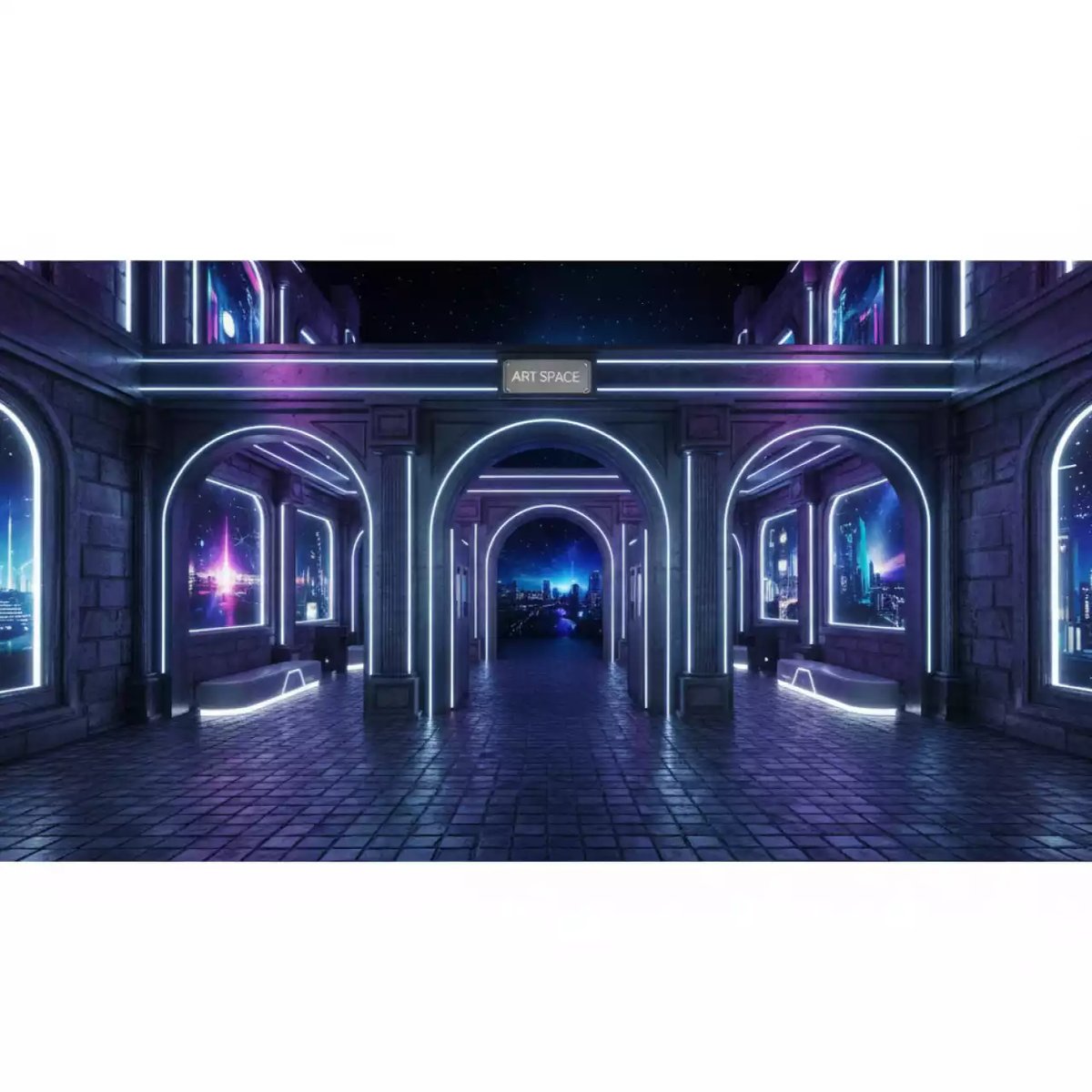 Аренда Фотозона "Старый город" на курорте «Газпром» (Альпика) — ART SPACE