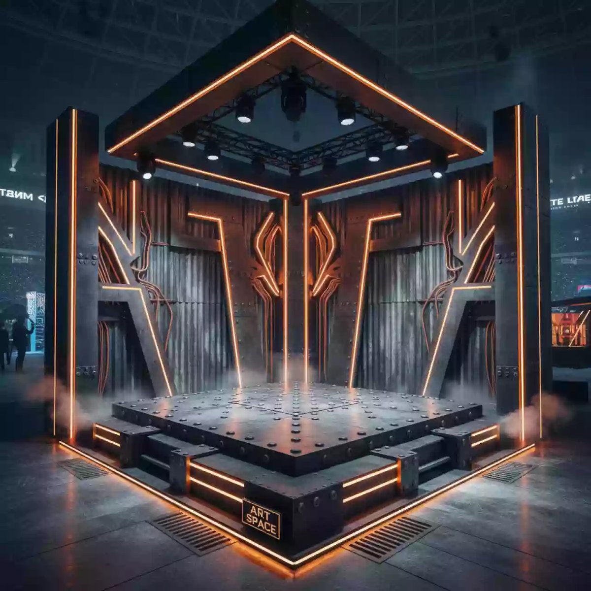 Аренда Фотозона супергерои в VK Stadium Sirius — ART SPACE