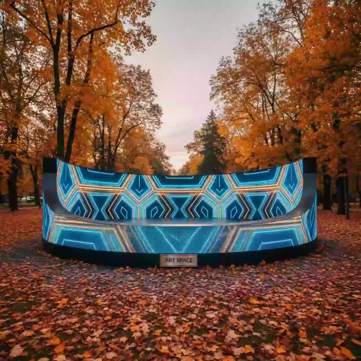Аренда Фотозона светодиодная в парке «Ривьера» — ART SPACE