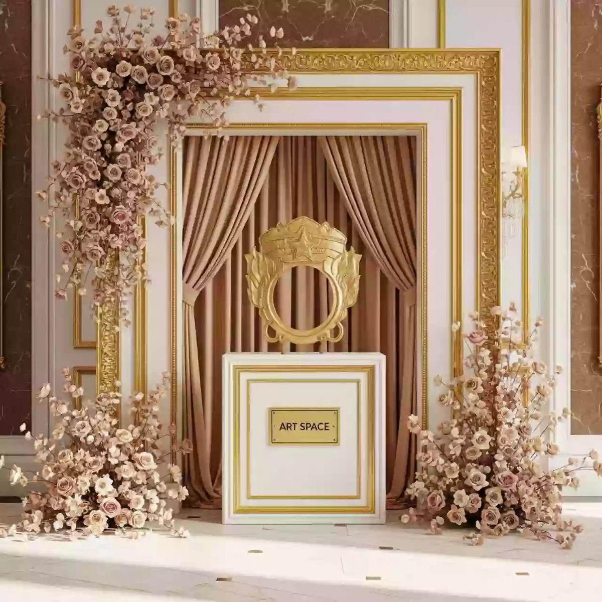 Аренда Фотозона тантамарески СССР в Mantera Supreme — ART SPACE