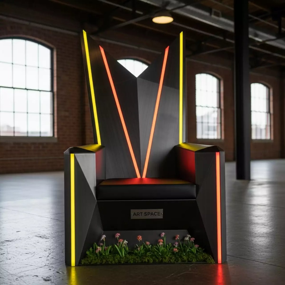 Аренда Фотозона трон в лофте «Студия 21» — ART SPACE