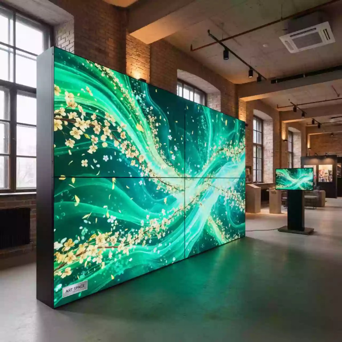 Аренда Фотозона угловая из LED экрана 2,5хh 2,5 м в отеле Radisson Lazurnaya — ART SPACE