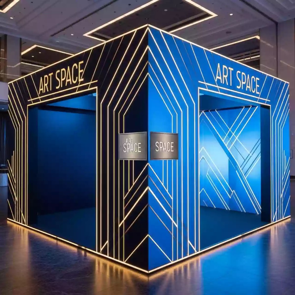 Аренда Фотозона угловая светодиодная 300х300 см в Radisson Blu Resort & Congress Centre — ART SPACE