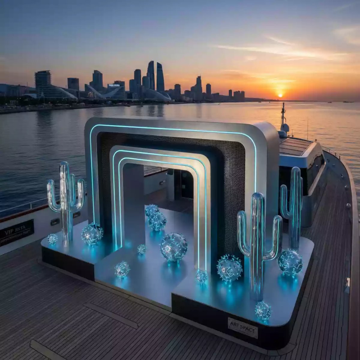 Аренда Фотозона в стиле Дикий Запад на VIP-яхте (Имеретинский порт) — ART SPACE