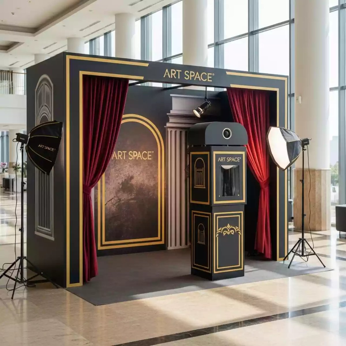 Аренда Фотозона в стиле кино в Radisson Blu Resort & Congress Centre — ART SPACE