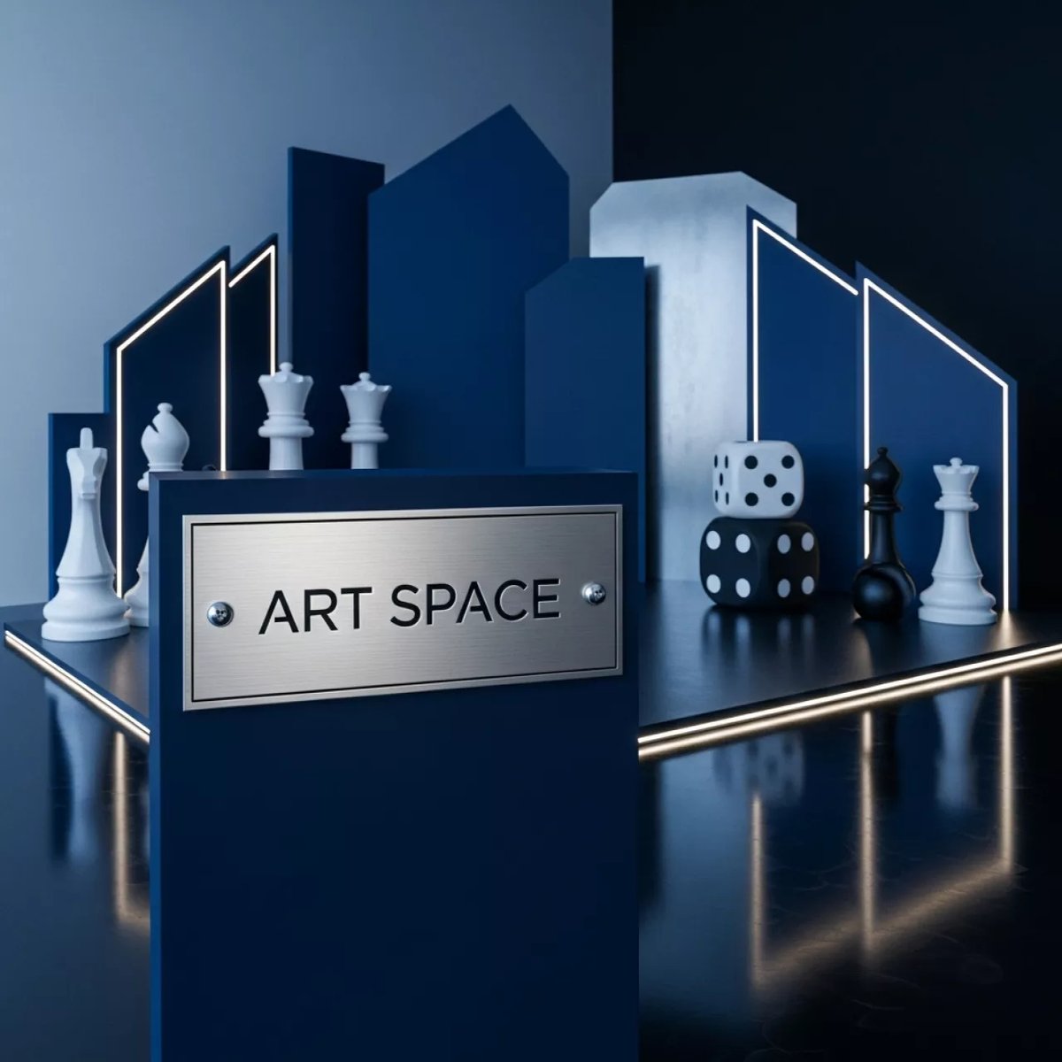 Аренда Фотозона в стиле "Вся жизнь — игра" в Alpha Sirius — ART SPACE