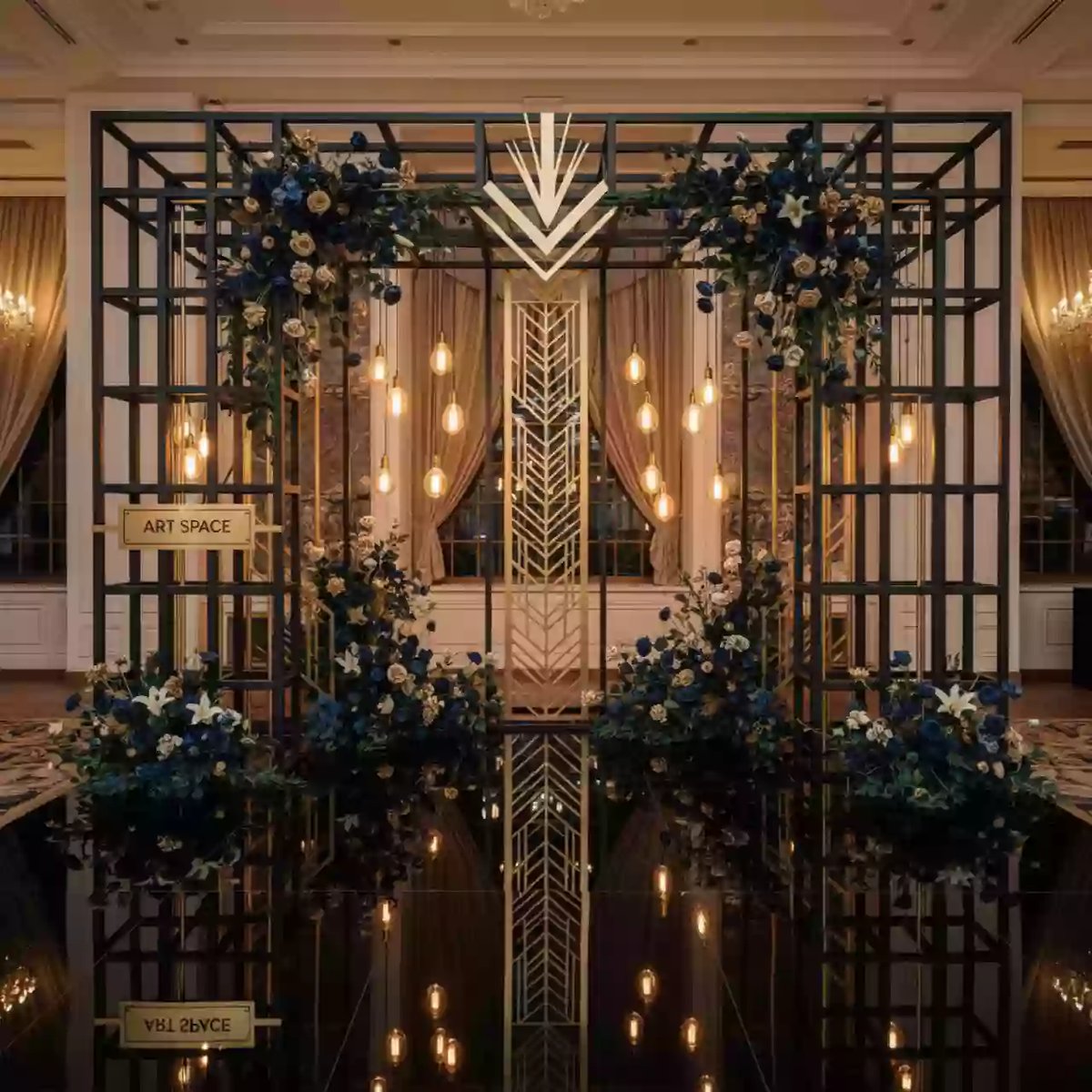 Аренда Фотозона Великий Гэтсби в Маринс Парк Отеле — ART SPACE