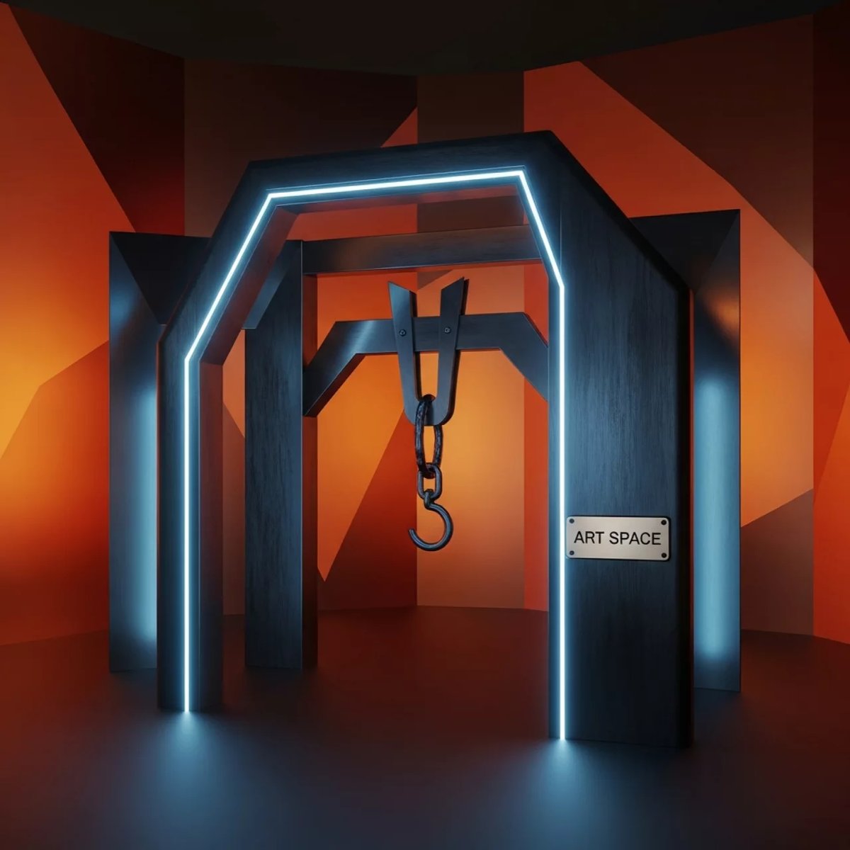 Аренда Фотозона Виселица в ресторане «Магадан» — ART SPACE