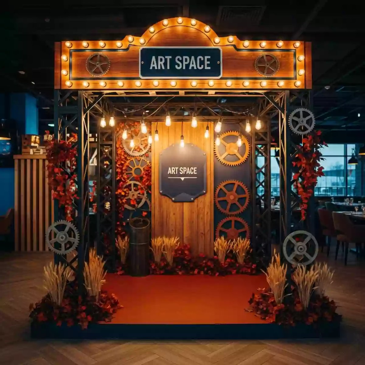 Аренда Фотозона ярмарочная в ресторане «Магеллан» — ART SPACE