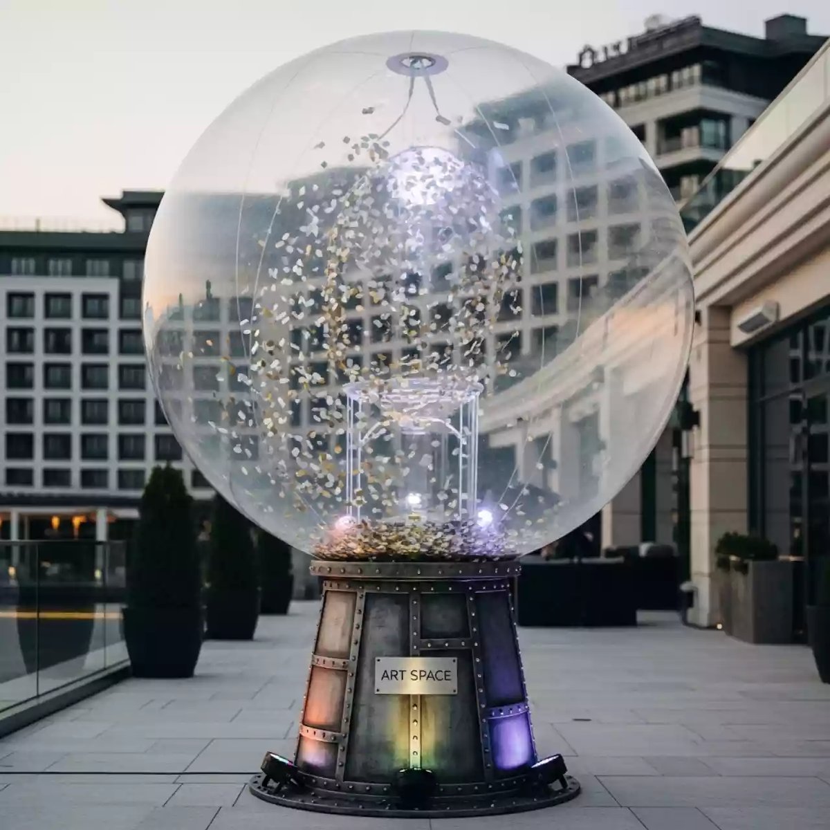 Аренда Фотозоны чудо шар в Rodina Grand Hotel & SPA — ART SPACE