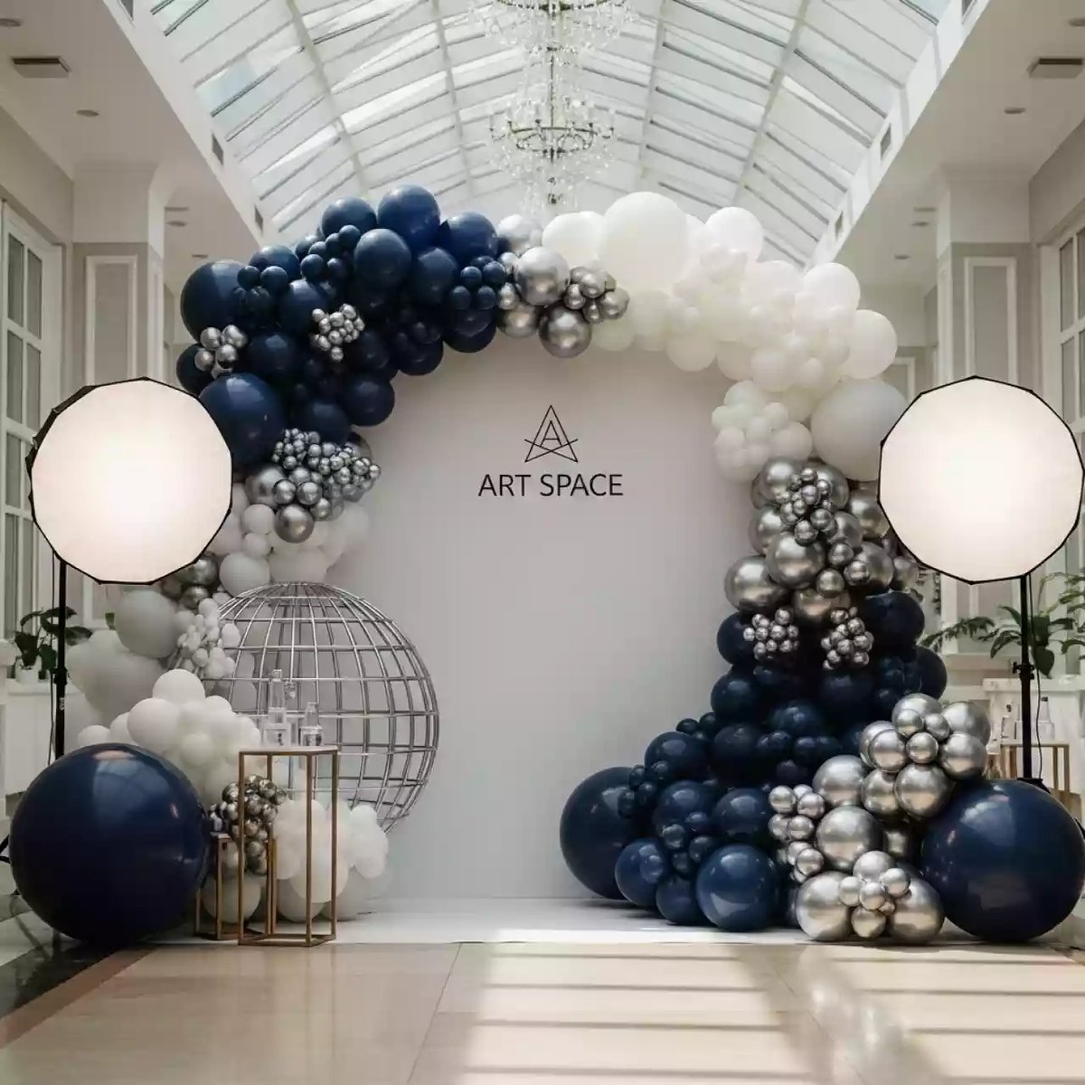 Аренда Фотозоны из воздушных шаров в Novotel Resort — ART SPACE