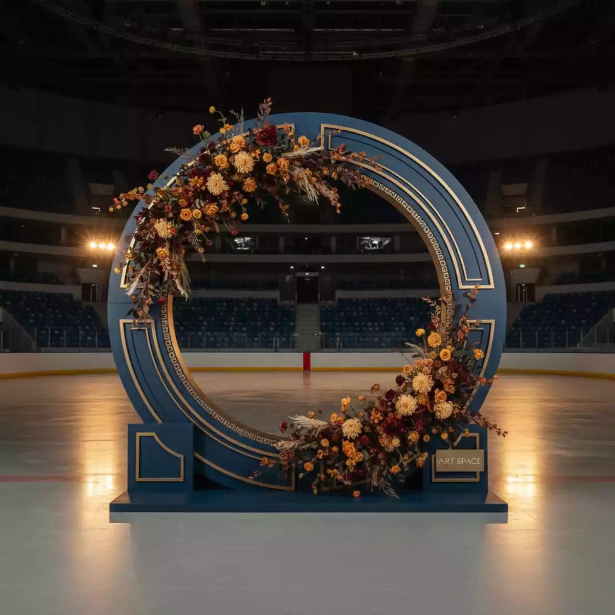 Аренда Фотозоны круглые в ледовой арене «Шайба» — ART SPACE