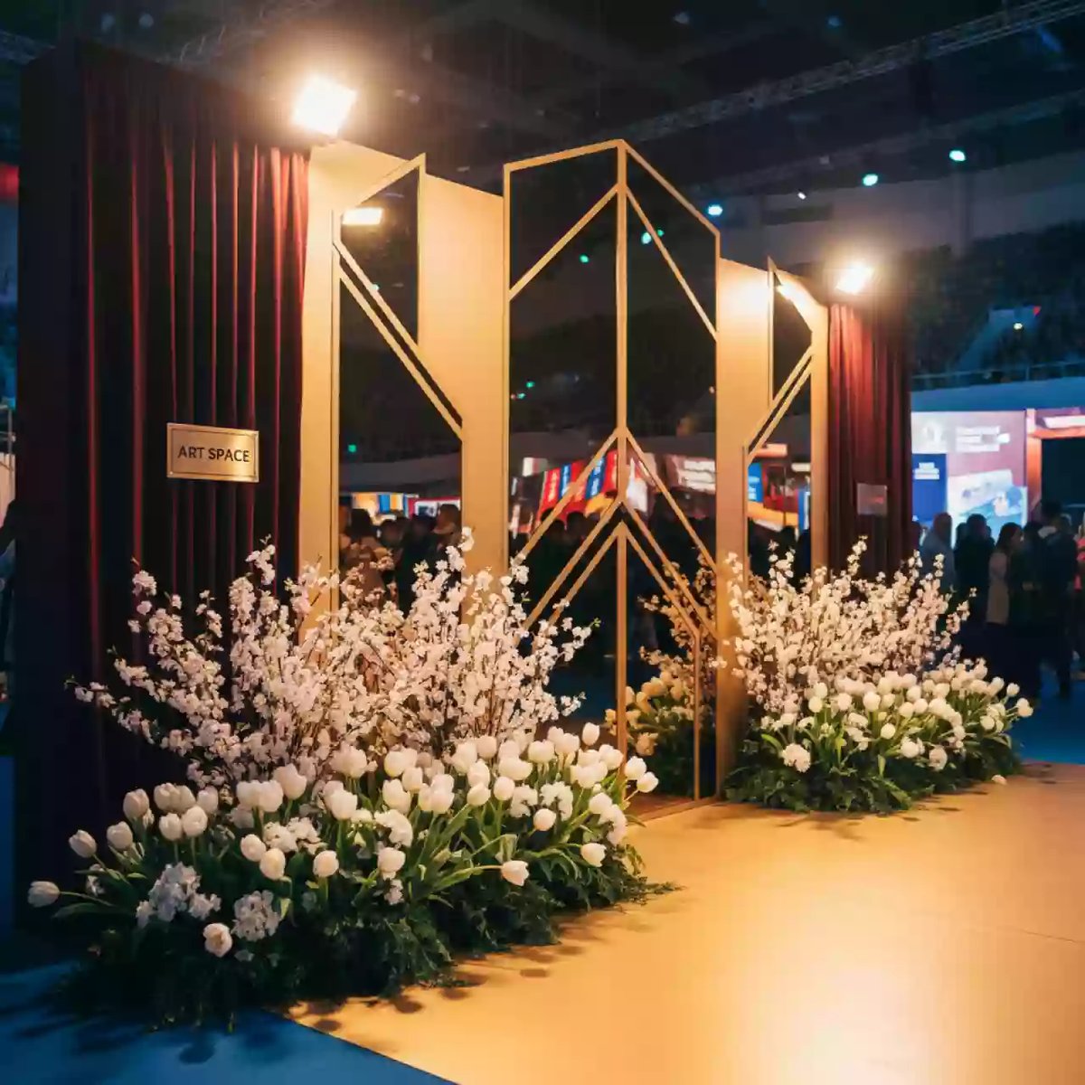 Аренда Фотозоны на корпоратив в Red Arena — ART SPACE