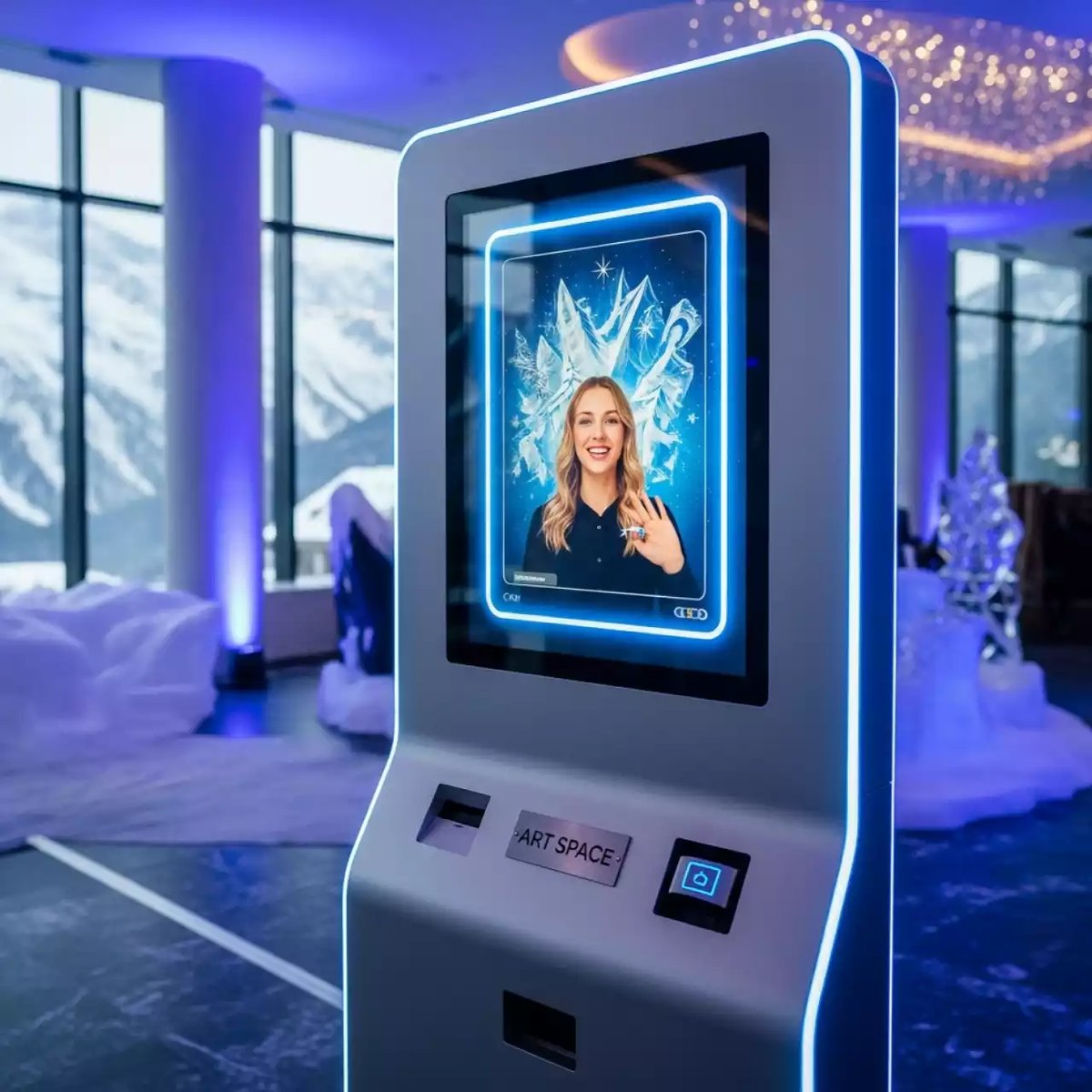 Аренда Фотозоны с нейросетью в Поляна 1389 Отель и Спа — ART SPACE