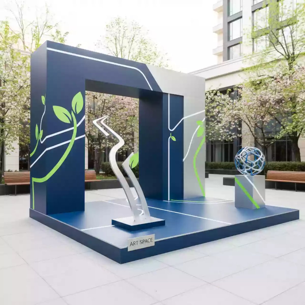 Аренда Фотозоны спортивной в Courtyard by Marriott Sochi — ART SPACE