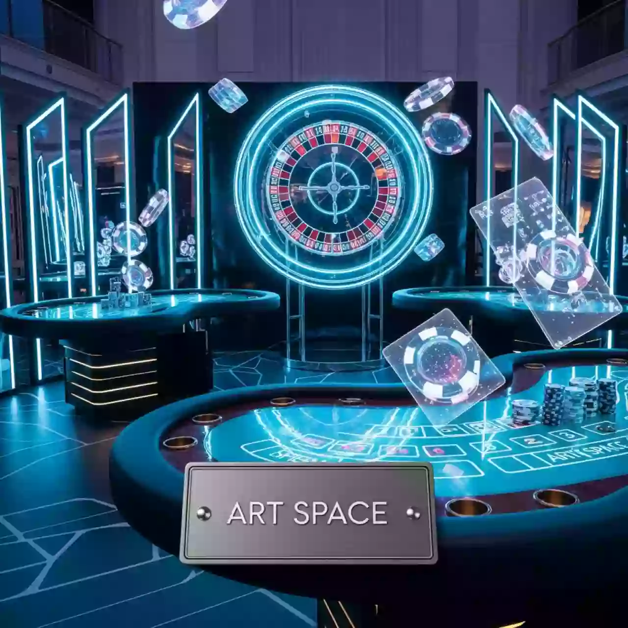 Аренда Фотозоны в стиле казино в Гранд Отель Сочи — ART SPACE