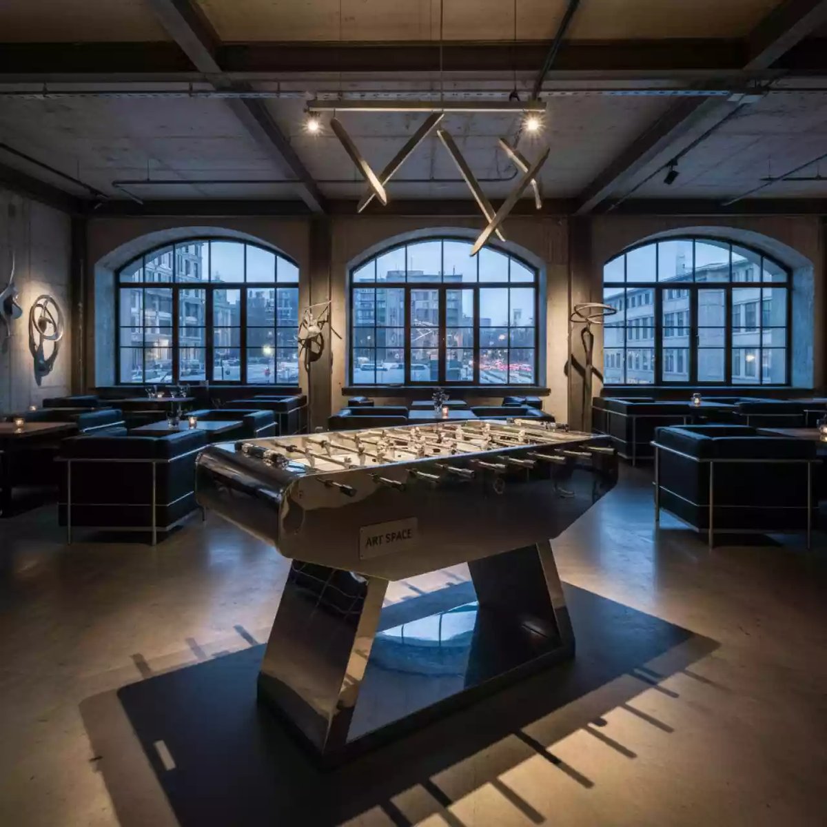 Аренда Фрэпболл футбольный в ресторане «Voda» — ART SPACE