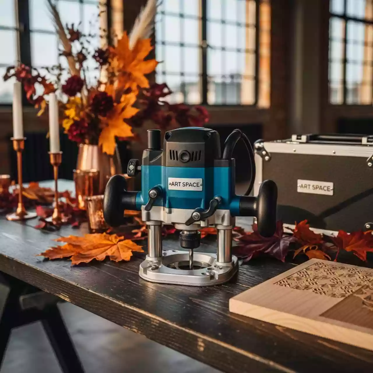 Аренда Фрезер Makita RP 0900 900 Вт цанга 6 8 мм в Mövenpick Hotel — ART SPACE