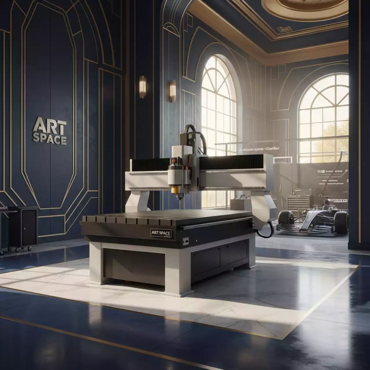 Аренда Фрезерный станок Elixmate SMV 2030 в ледовой арене «Шайба» — ART SPACE