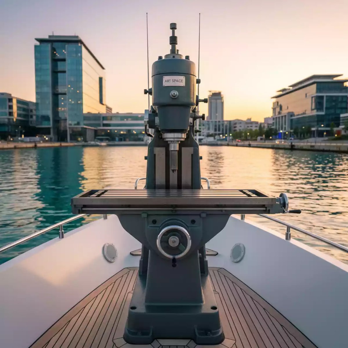 Аренда Фрезерный станок JIB VSM 50 на VIP-яхте (Имеретинский порт) — ART SPACE