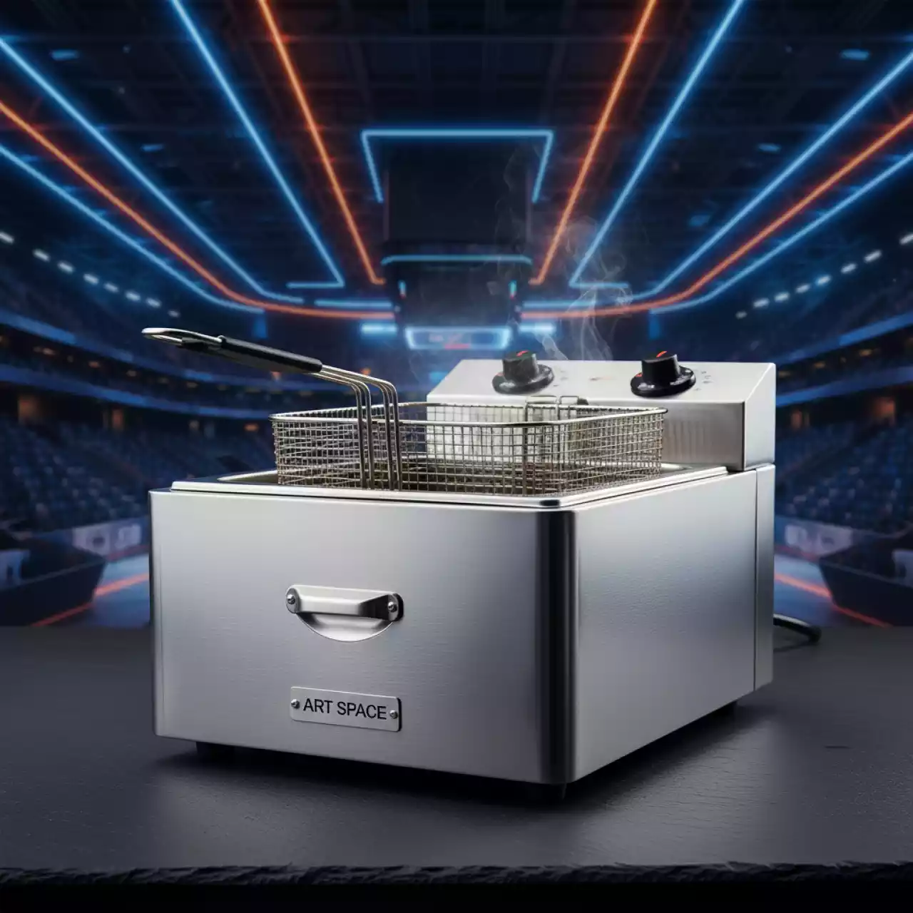 Аренда Фритюрница Hurakan HKN FR 6L в Ледовом дворце «Айсберг» — ART SPACE